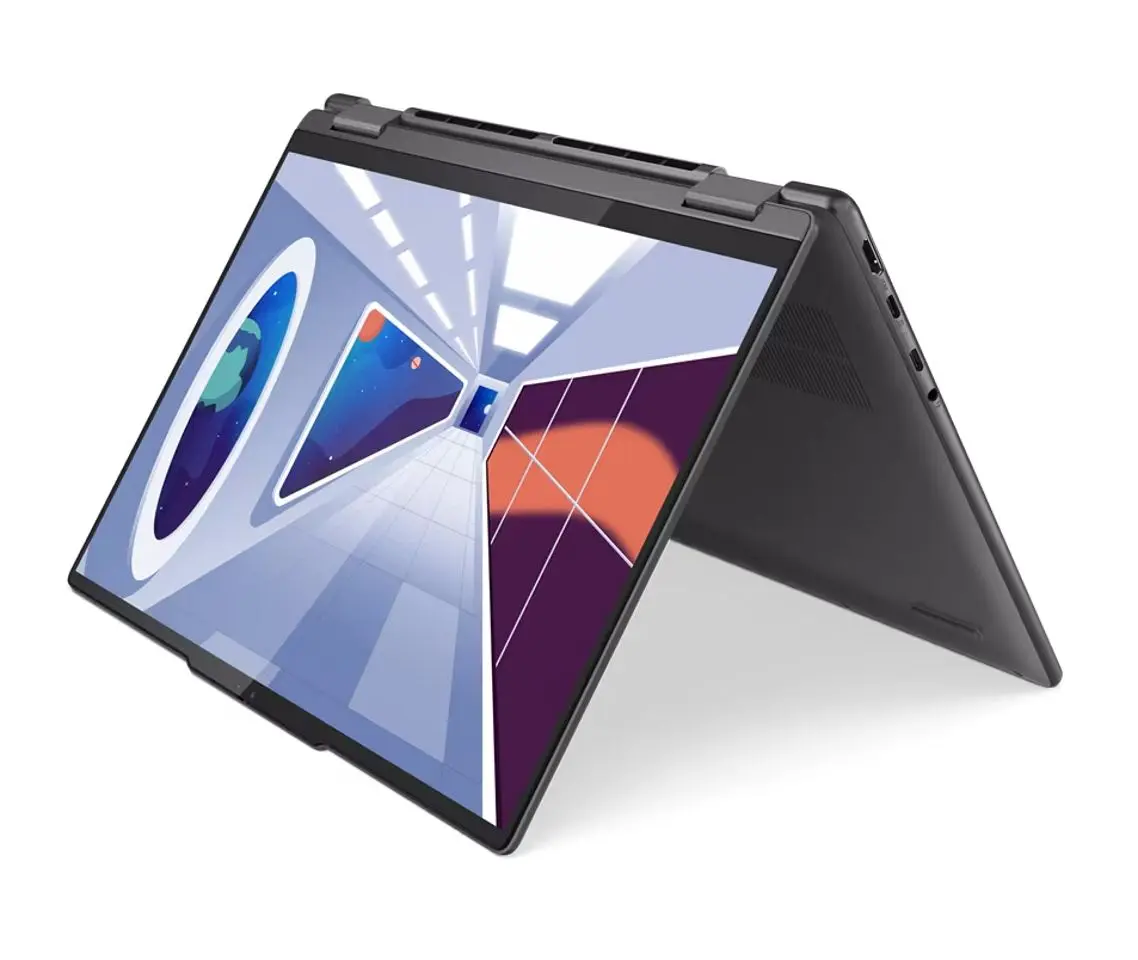 Laptop Lenovo Yoga 7 14ARP8 AMD Ryzen 7 7735U 16GB DDR5/512GB SSD W11H (Storm Grey)