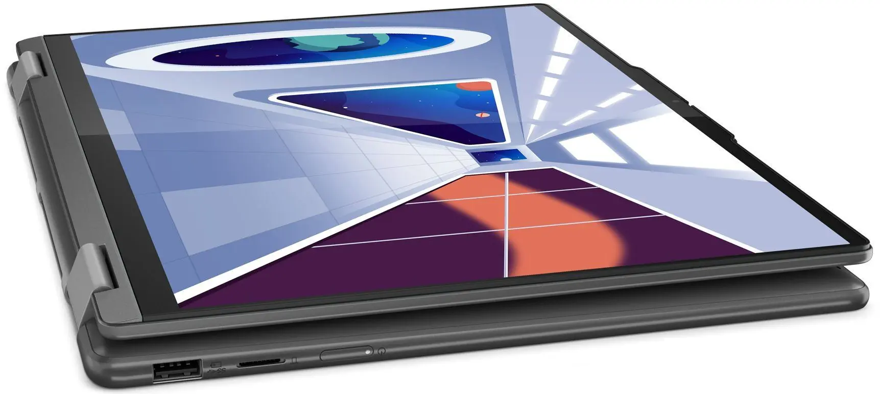 Ноутбук Lenovo Yoga 7 14ARP8 AMD Ryzen 7 7735U 16GB LPDDR5/512GB SSD W11Home (Storm Grey)