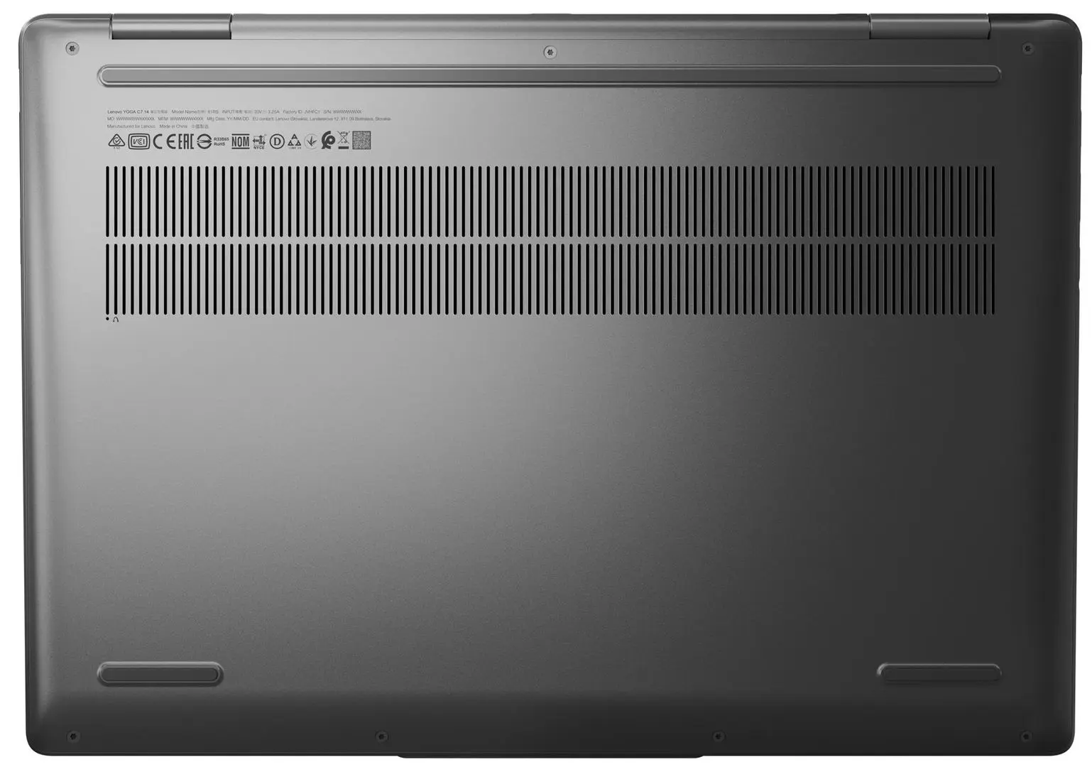 Ноутбук Lenovo Yoga 7 14IRL8 Intel Core i7-1360P 16GB DDR5/1TB SSD (Storm Grey)