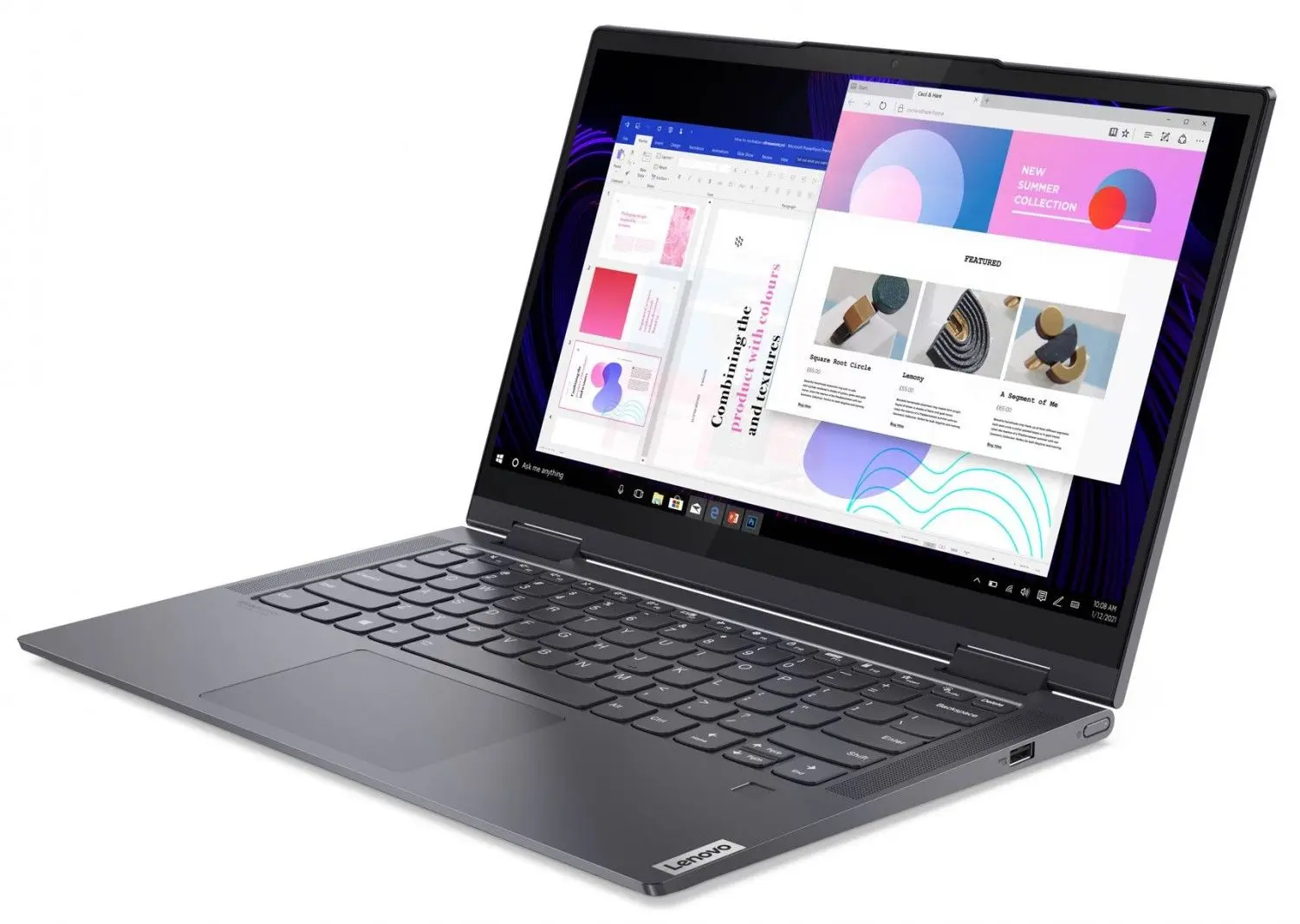 Laptop Lenovo Yoga 7 14ITL5 Intel Core i5-1135G7 16GB DDR4/1TB SSD (Grey)