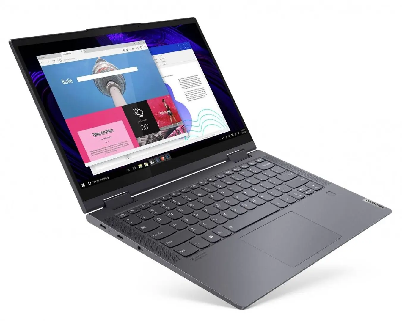 Laptop Lenovo Yoga 7 14ITL5 Intel Core i5-1135G7 16GB DDR4/1TB SSD (Grey)