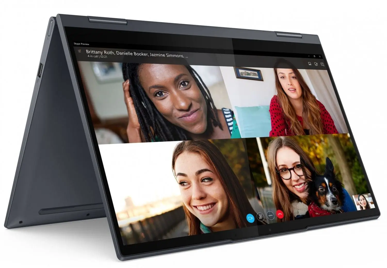 Laptop Lenovo Yoga 7 14ITL5 Intel Core i5-1135G7 16GB DDR4/1TB SSD (Grey)