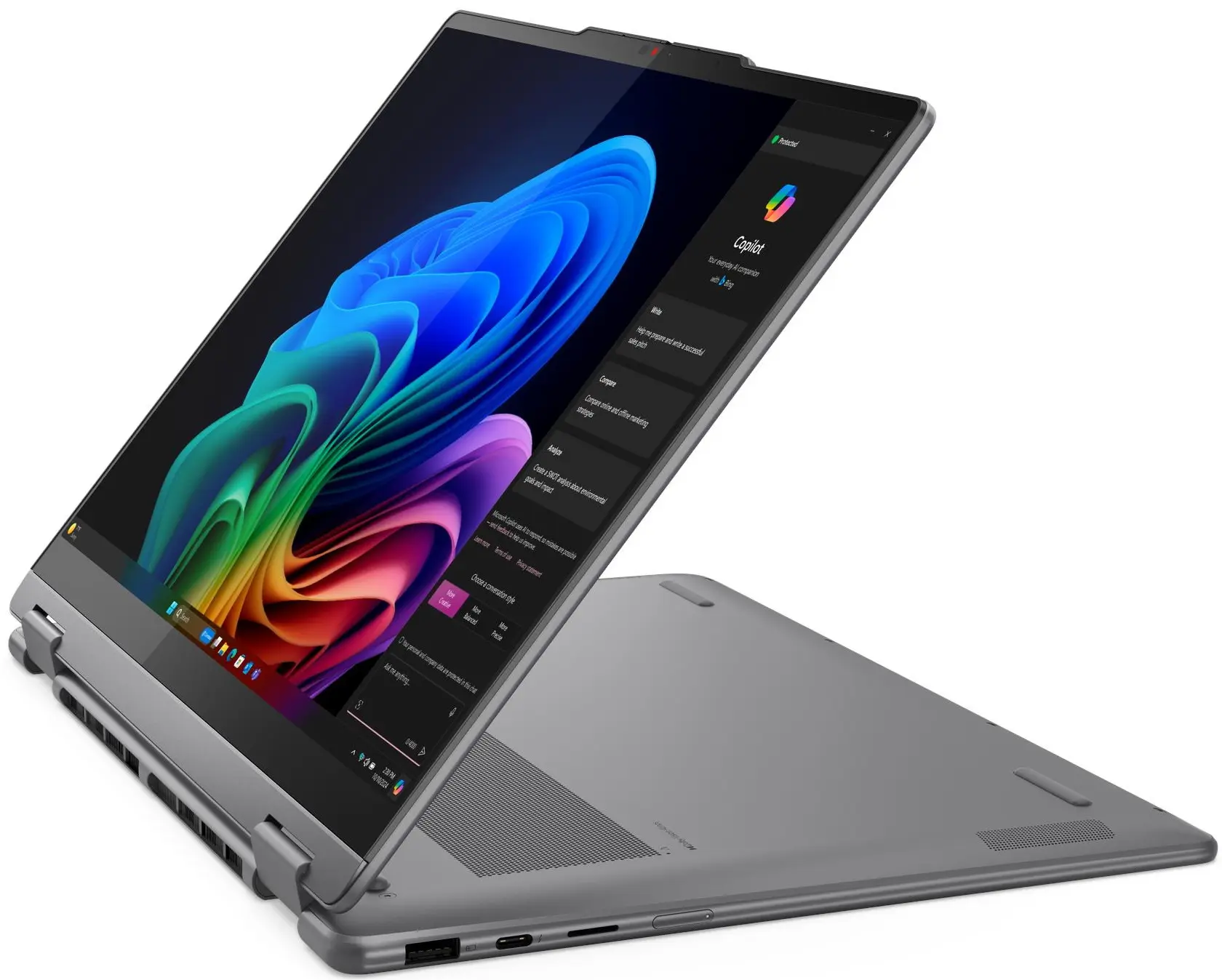 Ноутбук Lenovo Yoga 7 2-in-1 14ILL10 Ultra 7 256V 16GB/512GB NoOS (Luna Grey)