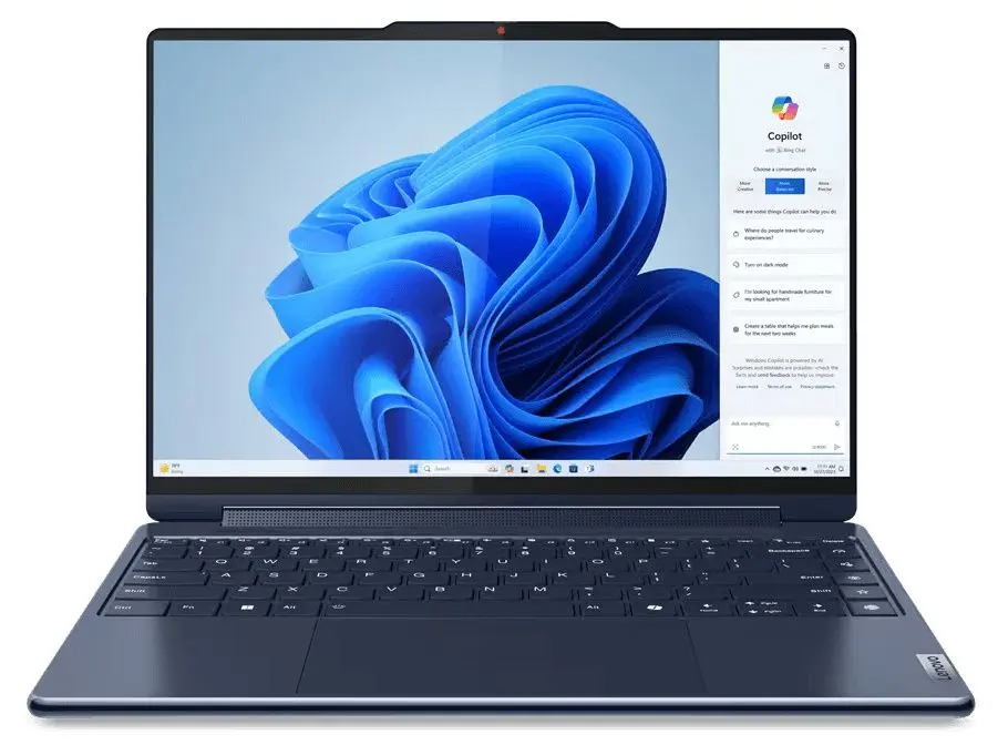 Ноутбук Lenovo Yoga 9 14IMH9 83AC002PRM Intel Core Ultra 7 155H 1x32GB DDR5/1TB SSD (Cosmic Blue)