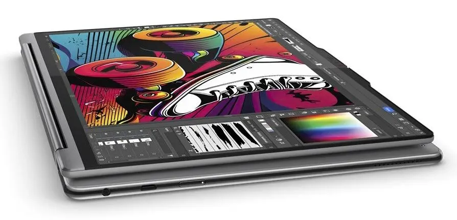 Laptop Lenovo Yoga 9 14IMH9 83AC002QRM Intel Core Ultra 7 155H 1x32GB DDR5/1TB SSD W11Pro (Luna Grey)