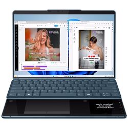 Ноутбук Lenovo Yoga Book 9 13IMU9 Intel Core Ultra 7 155U 16GB LPDDR5X/1TB SSD W11H (Tidal Teal)