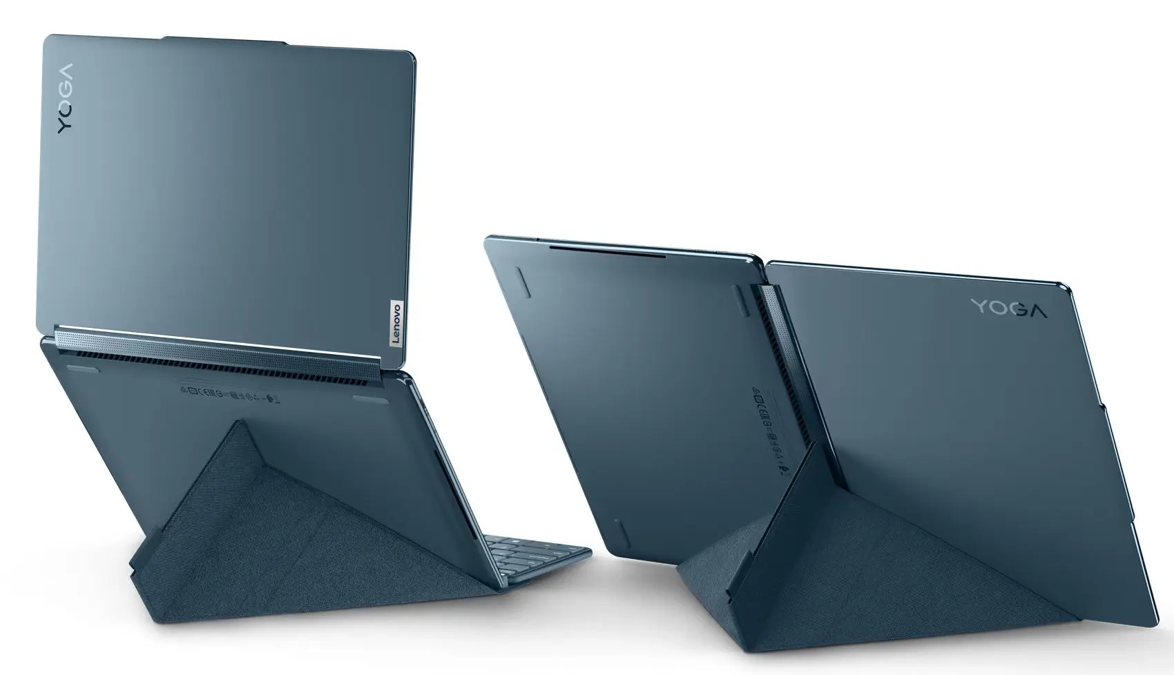 Ноутбук Lenovo Yoga Book 9 13IMU9 Intel Core Ultra 7 155U 32GB LPDDR5X/1TB SSD W11P (Tidal Teal) - 12