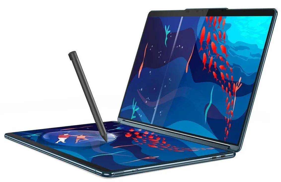 Laptop Lenovo Yoga Book 9 13IRU8 Intel Core i7-1355U 16GB DDR4/1TB SSD W11Home (Tidal Teal) - 4