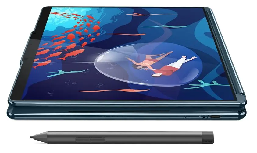 Ноутбук Lenovo Yoga Book 9 13IRU8 Intel Core i7-1355U 16GB DDR5/1TB SSD (Tidal Teal)