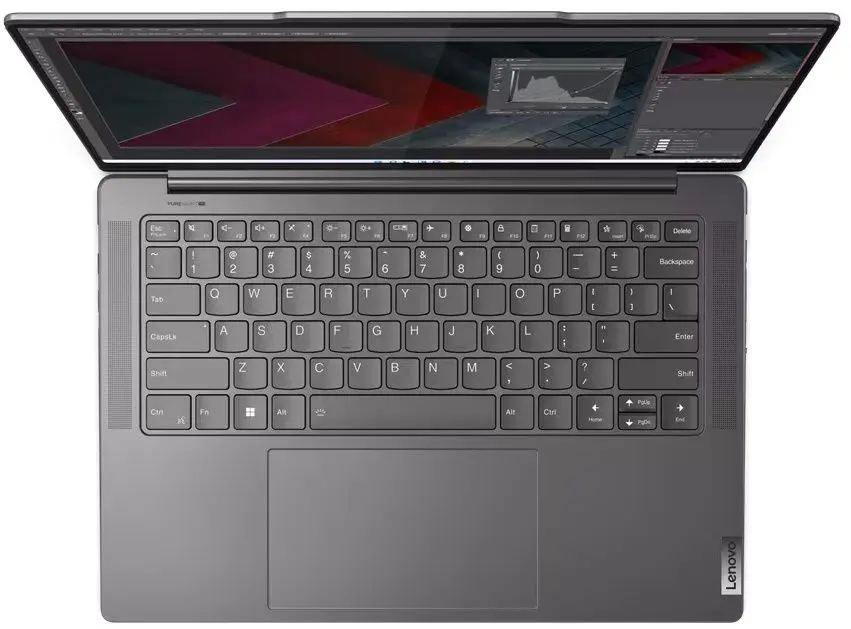 Ноутбук Lenovo Yoga Pro 7 14APH8 AMD Ryzen 7 7840HS 32GB LPDDR5/1TB SSD (Storm Grey)