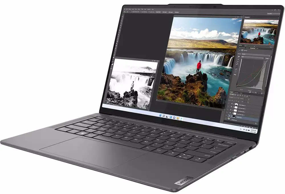 Ноутбук Lenovo Yoga Pro 7 14APH8 AMD Ryzen 7 7840HS 32GB LPDDR5/1TB SSD (Storm grey)
