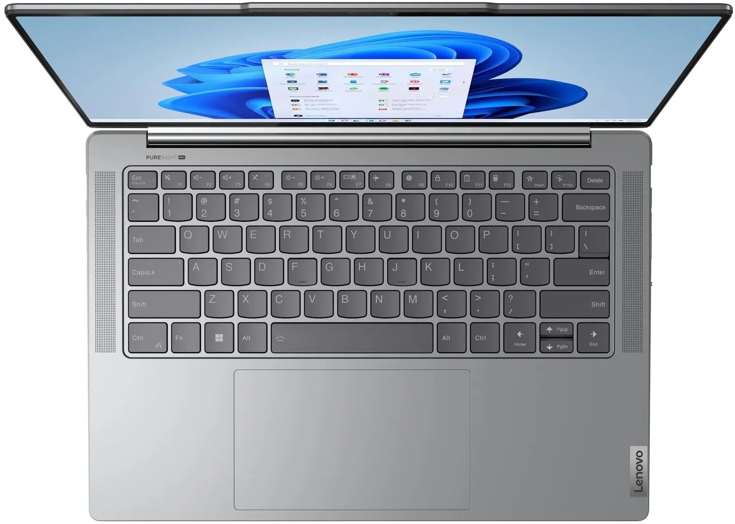 Ноутбук Lenovo Yoga Pro 7 14IMH9 Intel Core Ultra 7 155H 32GB LPDDR5X/1TB SSD (Luna Grey) - 2