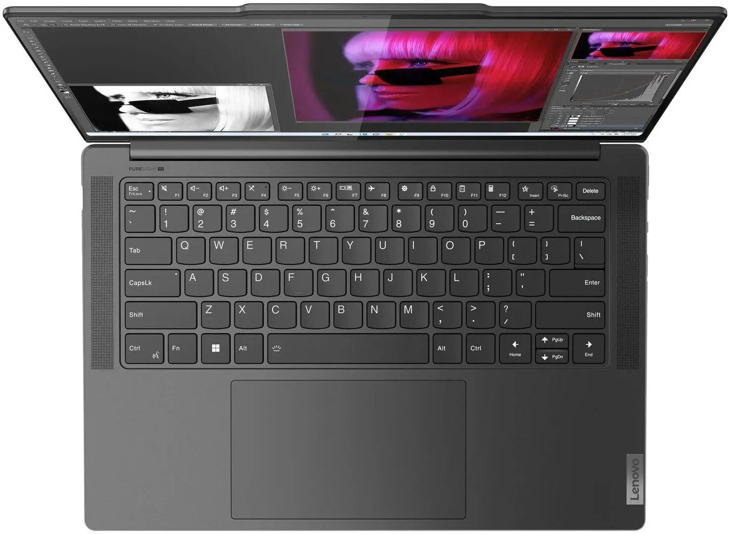 Laptop Lenovo Yoga Pro 9 14IRP8 Intel Core i9-13905H 32GB DDR5/1TB SSD W11H (Storm Grey)