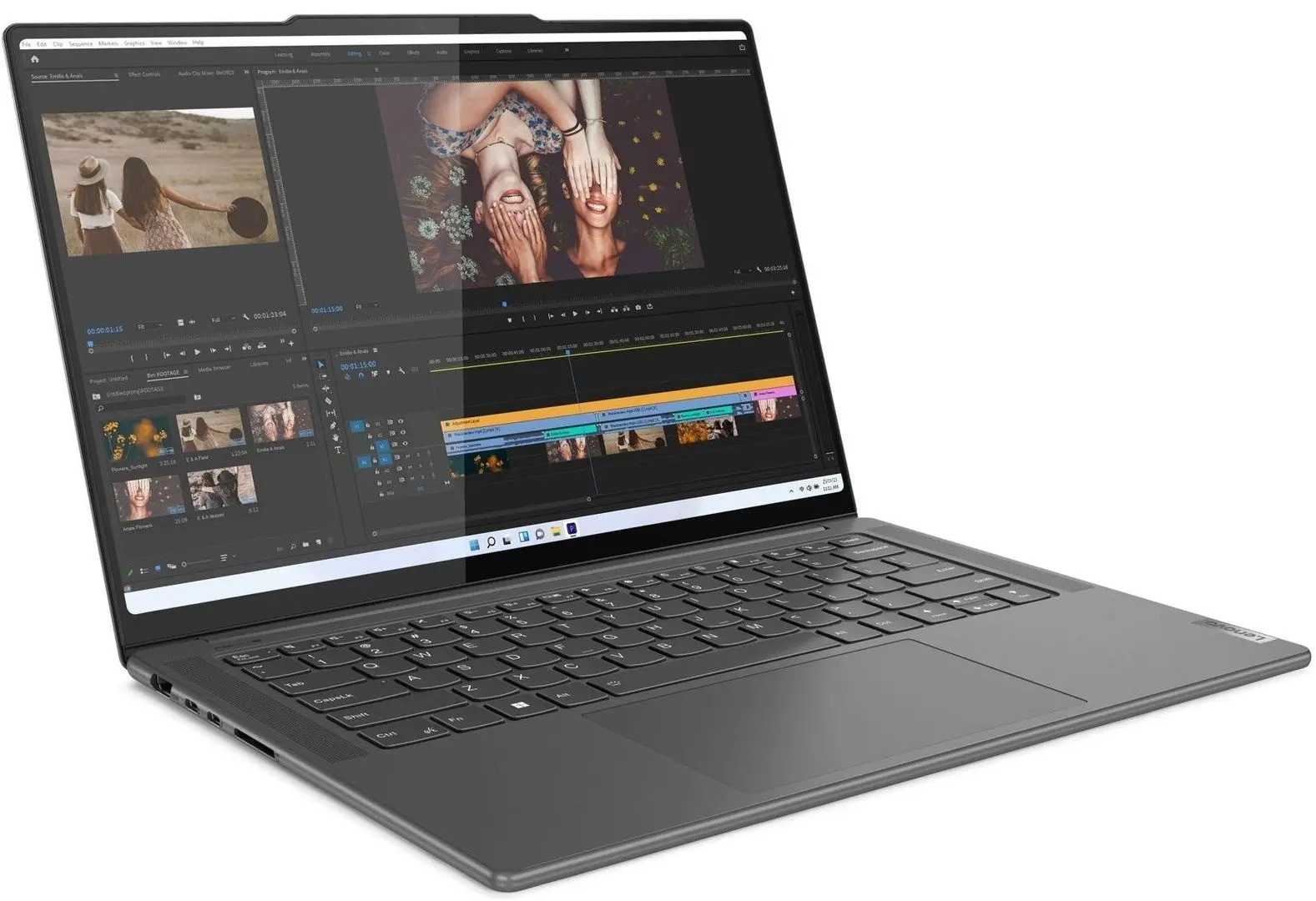 Laptop Lenovo Yoga Pro 9 14IRP8 Intel Core i9-13905H 32GB DDR5/1TB SSD W11H (Storm Grey)