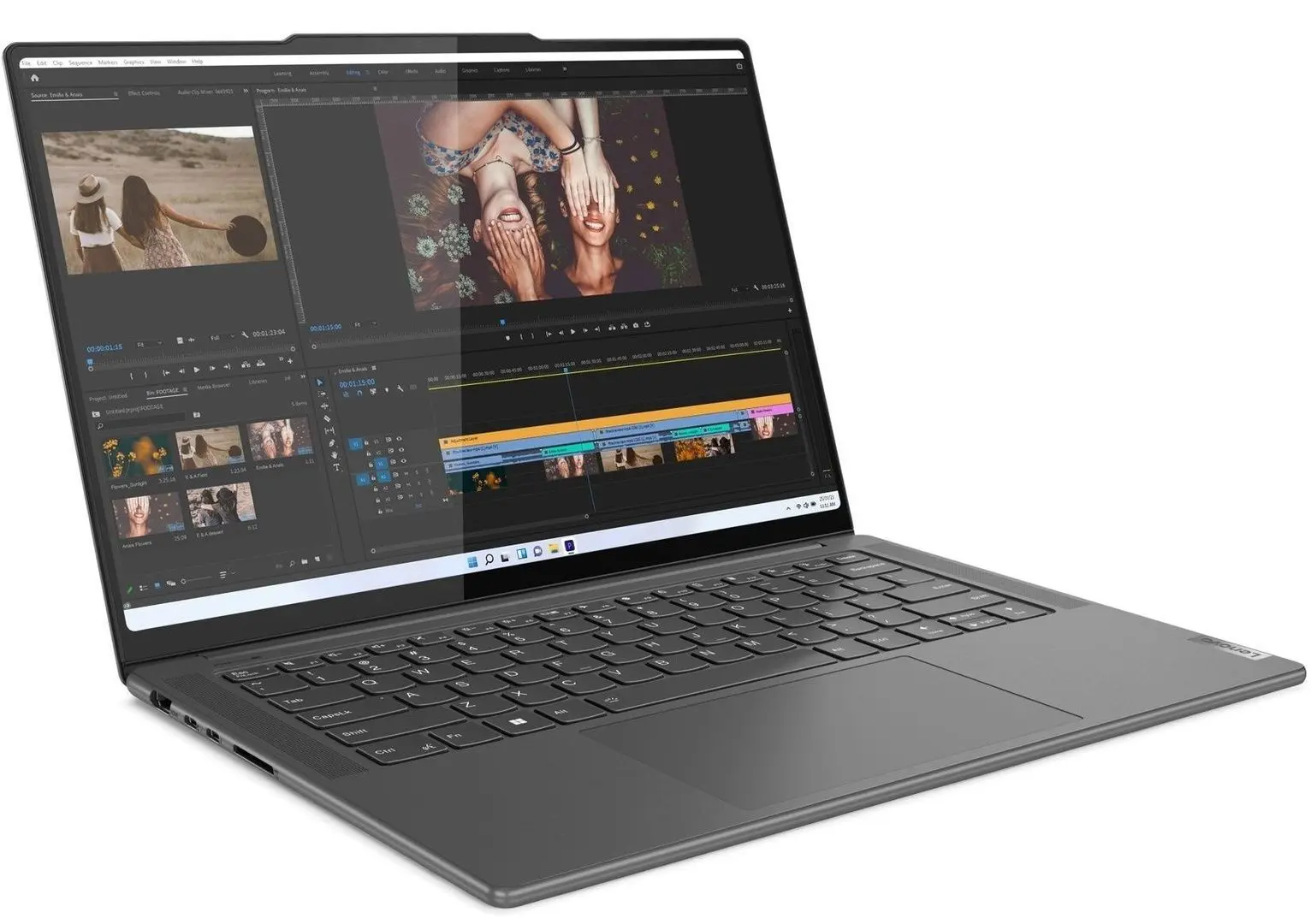 Ноутбук Lenovo Yoga Pro 9 14IRP8 Intel Core i9-13905H 64GB LPDDR5/1TB SSD W11H (Storm Grey)