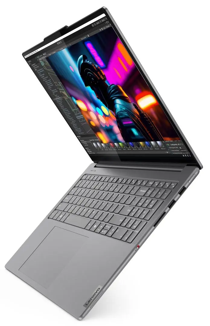 Laptop Lenovo Yoga Pro 9 16IMH9 Intel Core Ultra 9 185H 32GB LPDDR5X/1TB SSD W11H (Luna Grey)