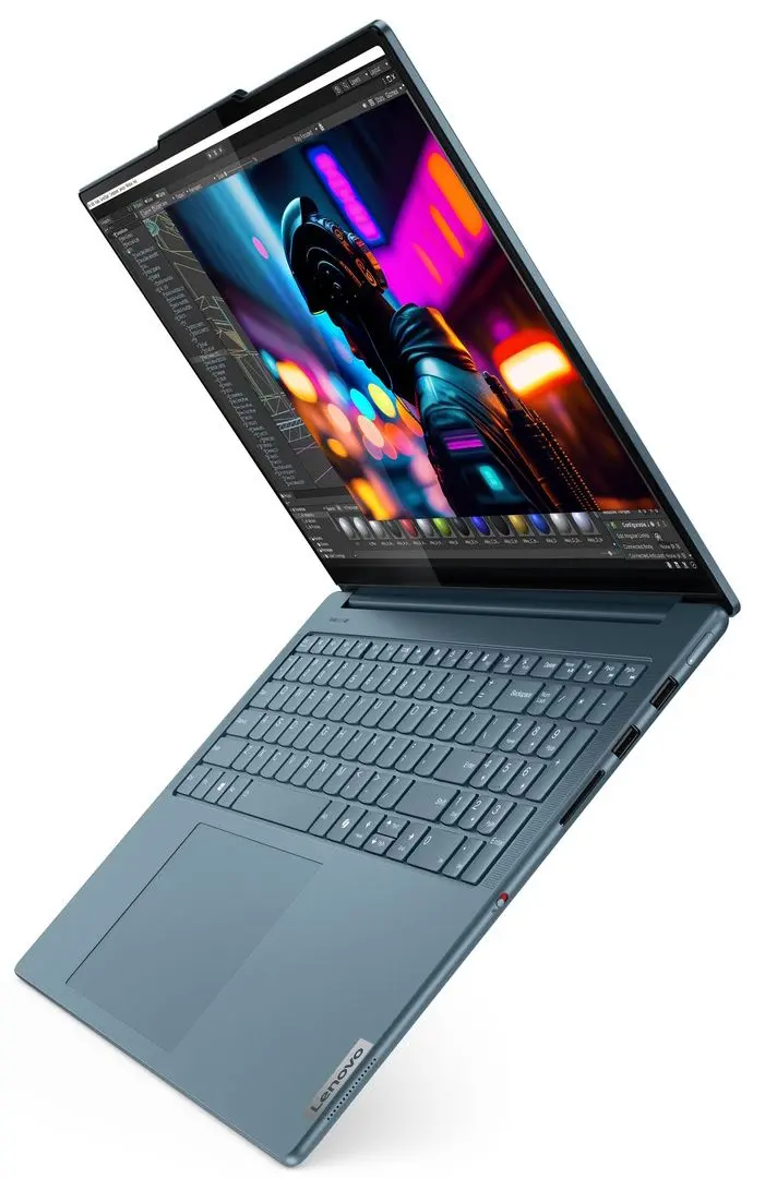 Laptop Lenovo Yoga Pro 9 16IMH9 Intel Core Ultra 9 185H 64GB LPDDR5X/1TB SSD W11H (Tidal Teal)