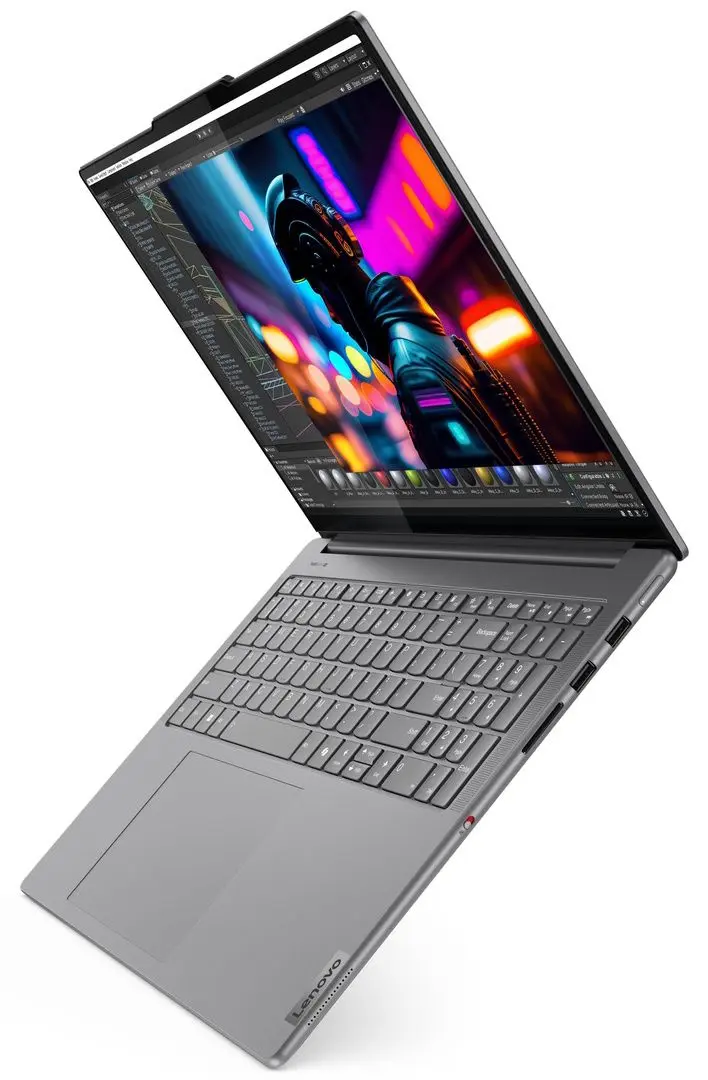 Ноутбук Lenovo Yoga Pro 9 16IMH9 Intel Core Ultra 9 185H 64GB LPDDR5X/1TB SSD W11P (Luna Grey) - 7