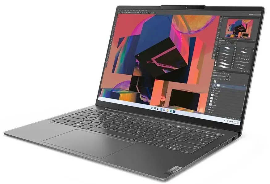 Laptop Lenovo Yoga Slim 6 14APU8 AMD Ryzen 7 7840U 16GB DDR4/512GB SSD (Misty Grey) - 3