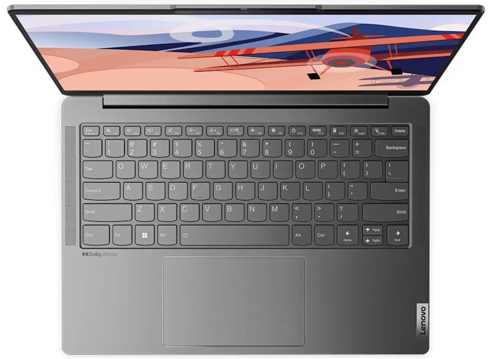 Ноутбук Lenovo Yoga Slim 6 14APU8 AMD Ryzen 7 7840U 16GB LPDDR5/1TB SSD (Storm Grey)
