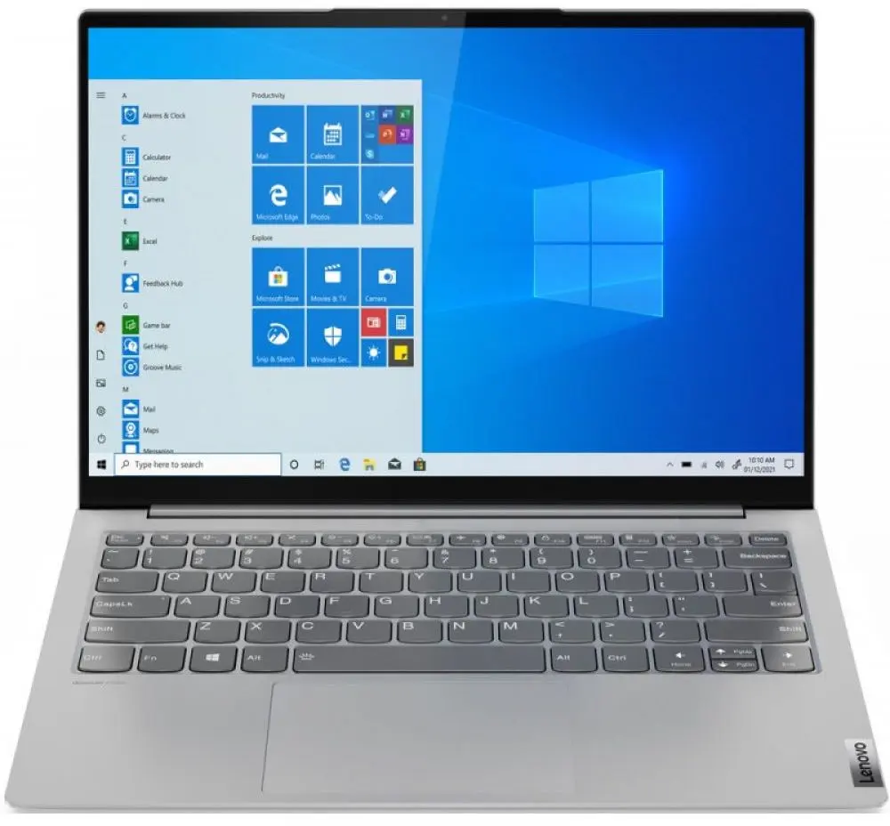 Laptop Lenovo Yoga Slim 7 13ACN5 AMD Ryzen 7 5800U 16GB DDR4/1TB SSD (Light Silver)