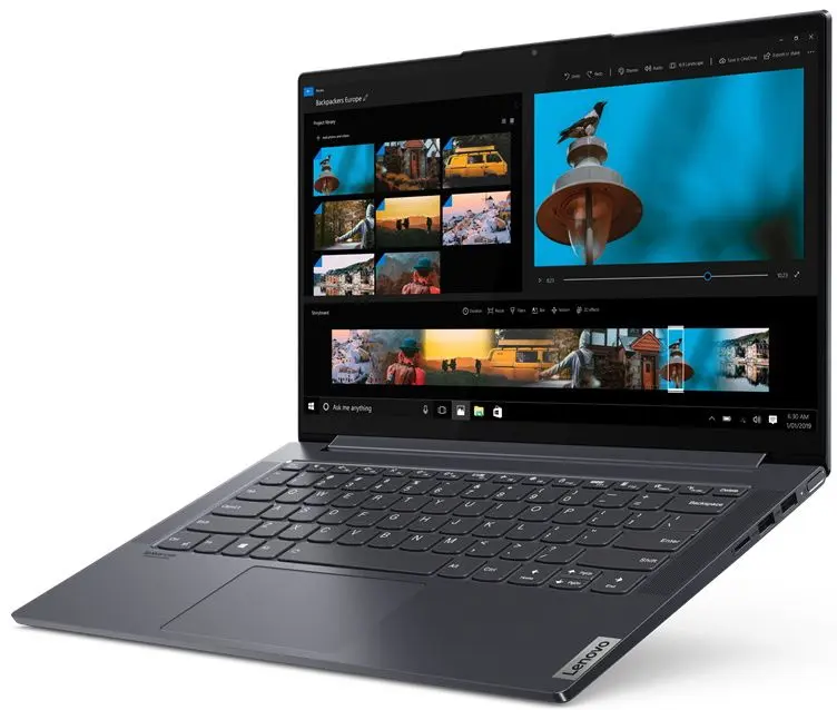 Laptop Lenovo Yoga Slim 7 14ITL05 Intel Core i5-1135G7 8GB DDR4/512GB SSD (Slate Grey) - 3