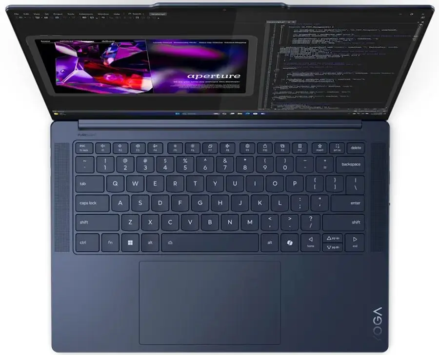 Laptop Lenovo Yoga Slim 7 14Q8X9 Qalcomm Snapdragon X Elite X1E-78-100 32GB DDR5/1TB SSD (Cosmic Blue)