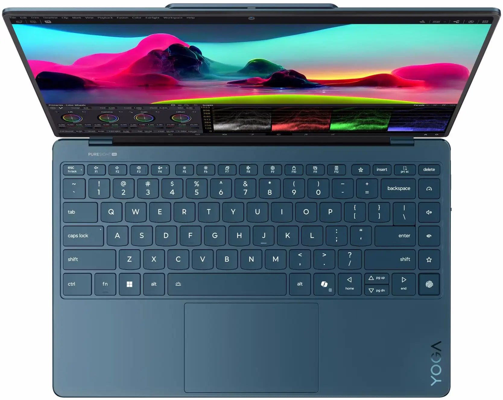 Ноутбук Lenovo Yoga Slim 9 14ILL10 Core Ultra 7 258V 32GB/1TB W11Home (Tidal Teal) - 2