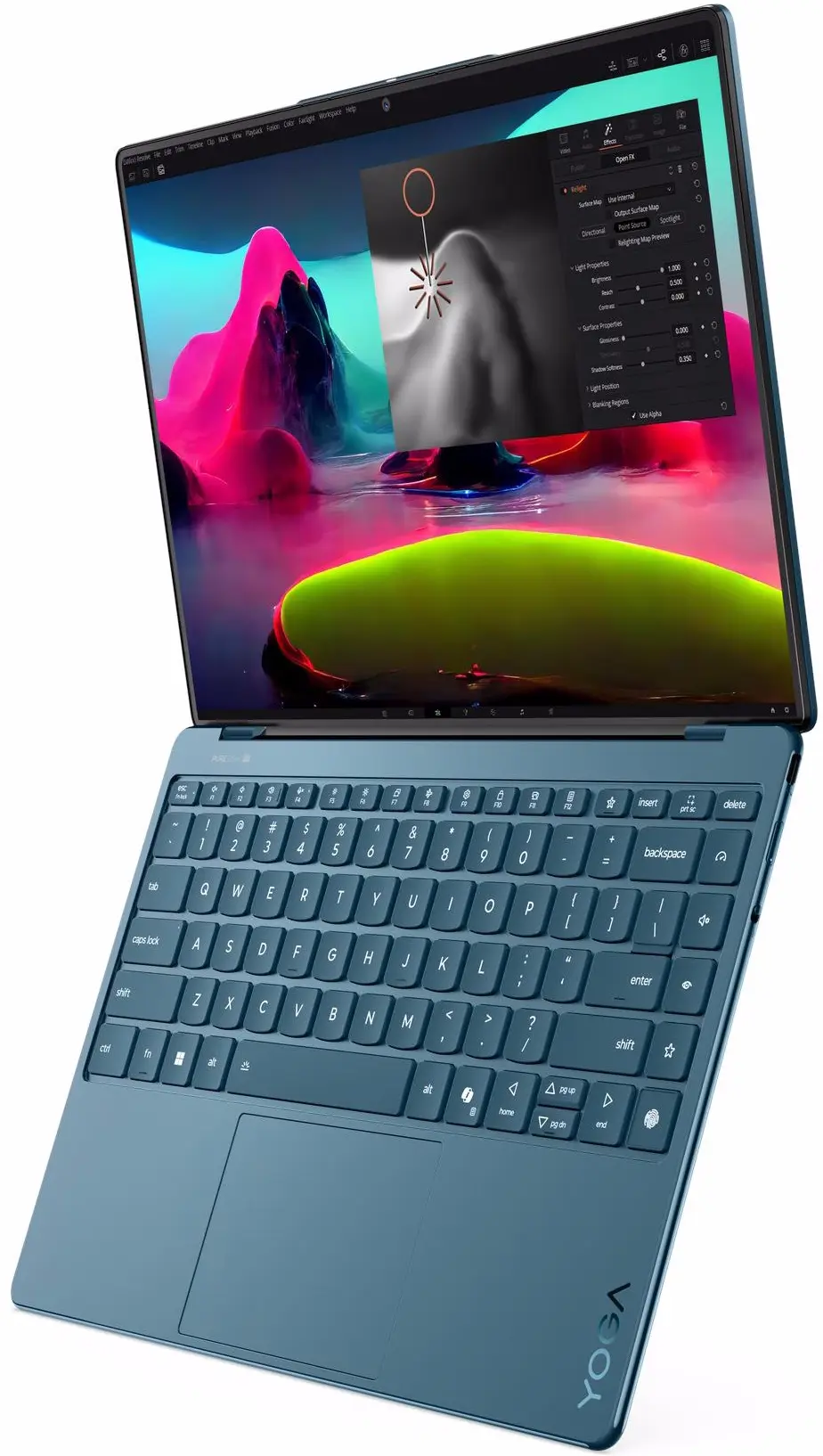 Ноутбук Lenovo Yoga Slim 9 14ILL10 Core Ultra 7 258V 32GB/1TB W11Home (Tidal Teal) - 4