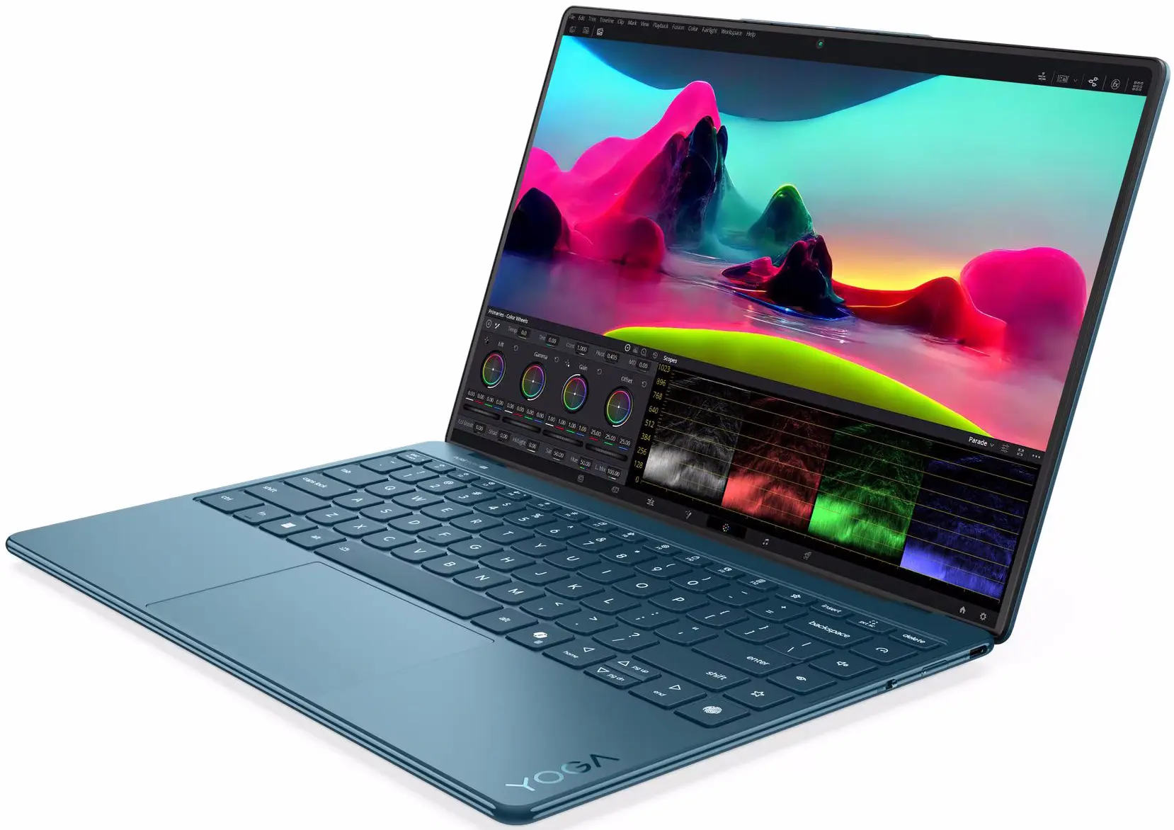 Ноутбук Lenovo Yoga Slim 9 14ILL10 Core Ultra 7 258V 32GB/1TB W11Home (Tidal Teal) - 5