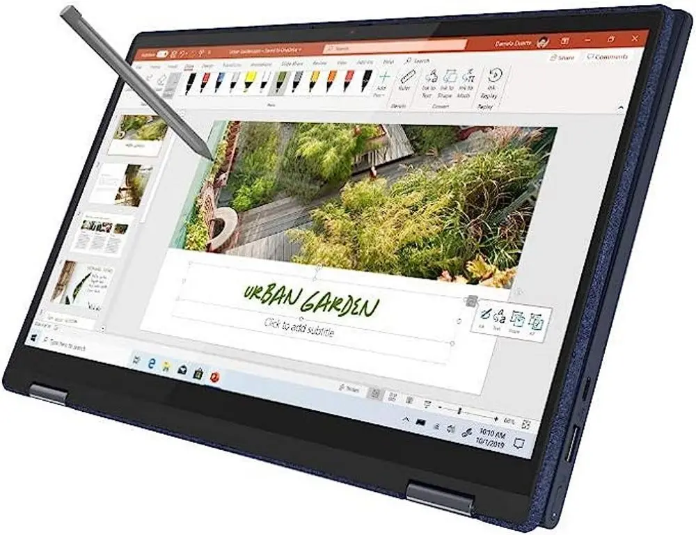 Ноутбуки Lenovo Yoga C600 YG6 13ABR8 AMD Ryzen 7 7730U 16GB LPDDR4/1TB SSD (Dark Teal) - 3