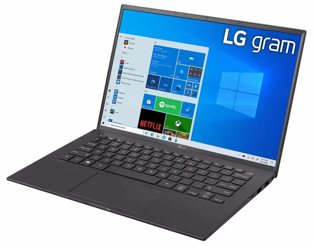 Ноутбук LG Gram 14Z90P Intel Core i5-1135G7 8GB DDR4/256GB SSD W10H (Black) - 4