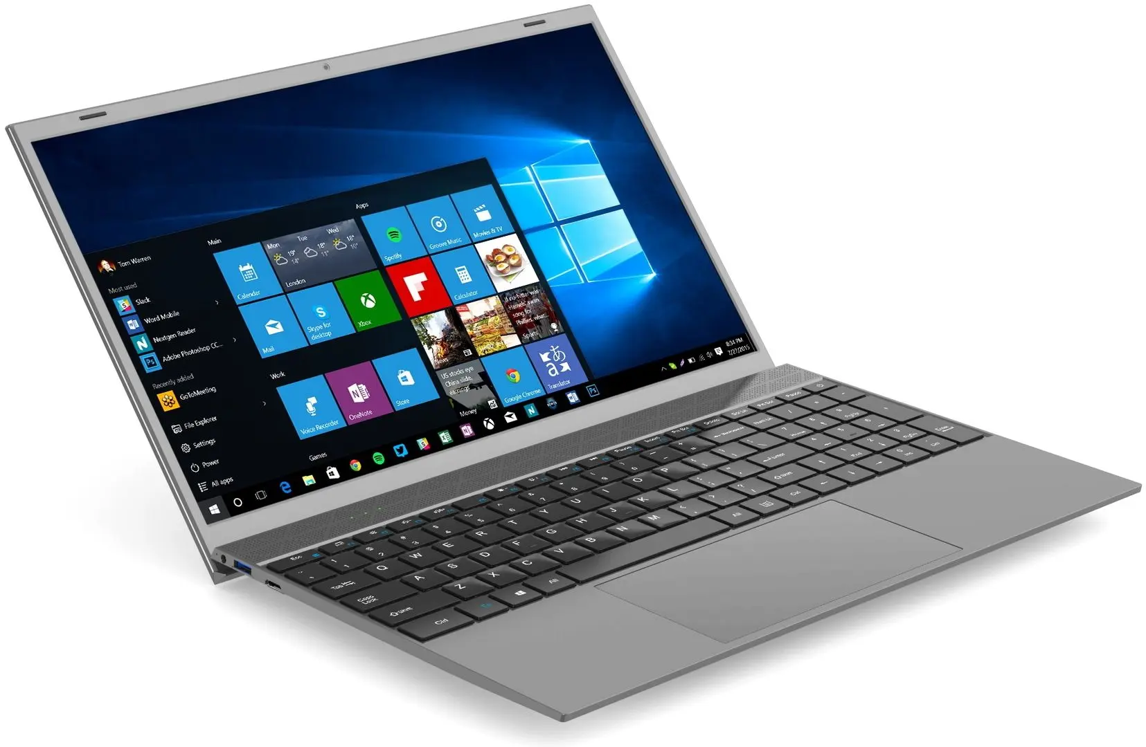 Laptop Maxcom mBook 15 Intel Celeron J4125 8GB DDR4/256GB SSD W11Home (Dark Grey)