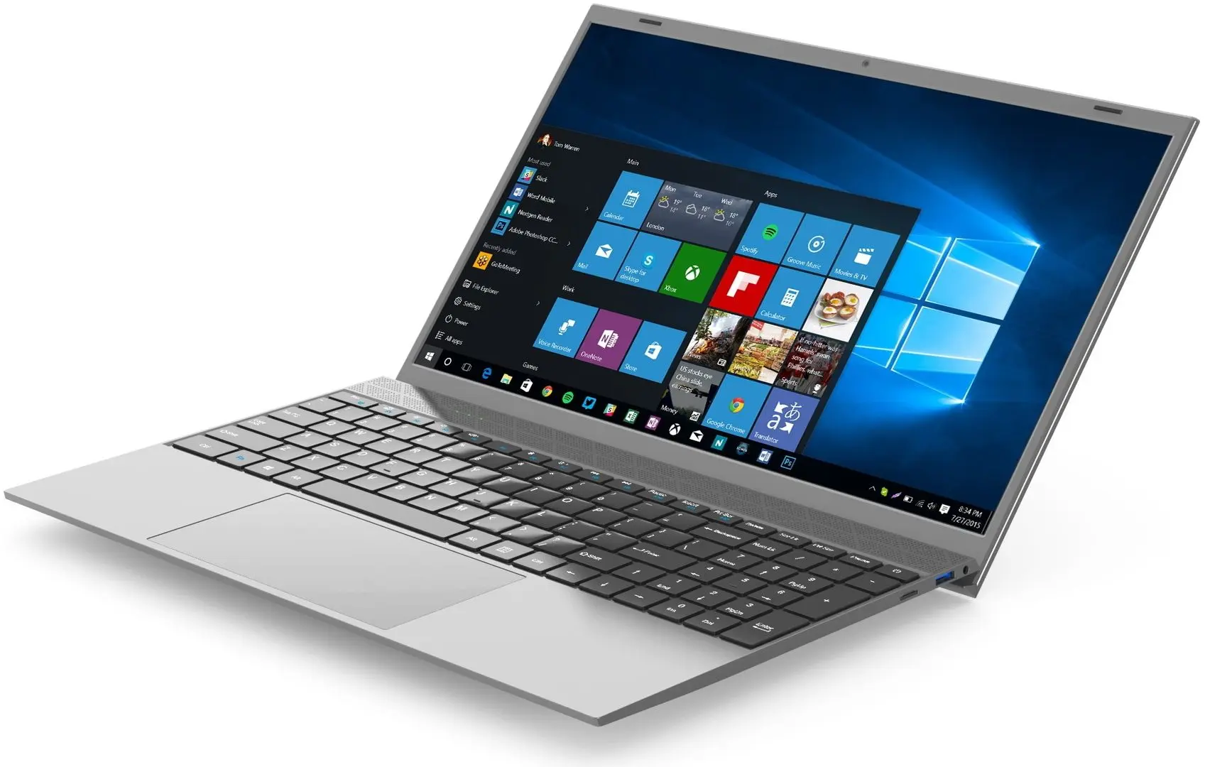 Laptop Maxcom mBook 15 Intel Celeron J4125 8GB DDR4/256GB SSD W11Home (Dark Grey)