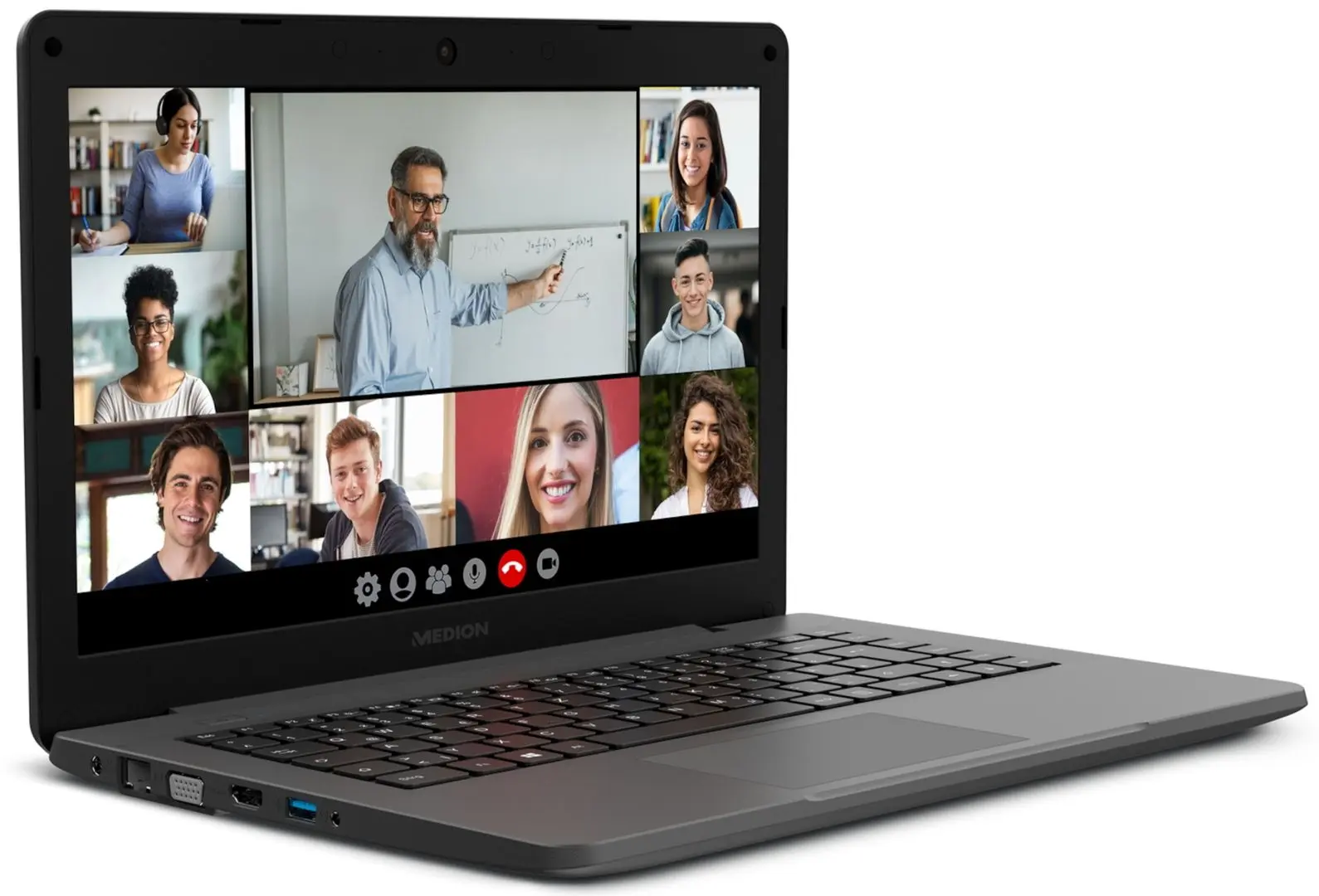 Laptop Medion Akoya E14409 MD62157 Intel Core i3-1005G1 4GB DDR4/128GB SSD (Black)