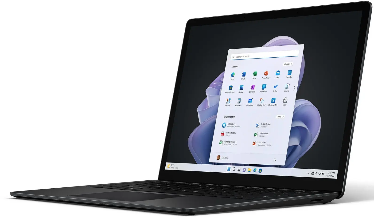 Laptop Microsoft Surface Laptop 5 R1S-00034 Intel Core i5 1235U 8GB DDR5/512GB SSD (Black)