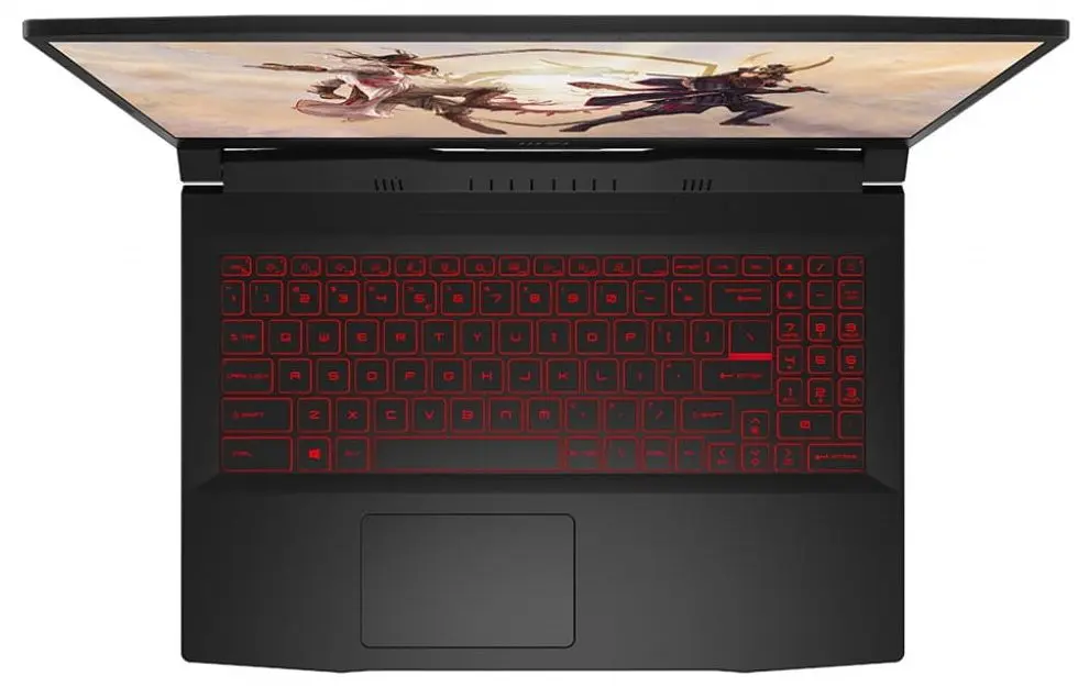 Laptop MSI GF66 Katana 11UE-491XPL Intel Core i7-11800H 16GB DDR4/512GB SSD (Black)