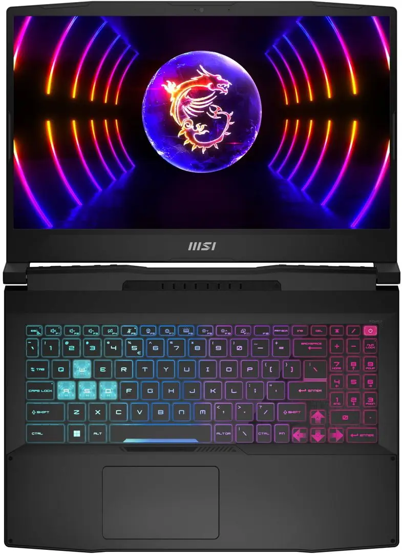 Laptop MSI Katana 15 B12VGK-258XPL Intel Core i7-12650H 16GB DDR5/1TB SSD (Black)