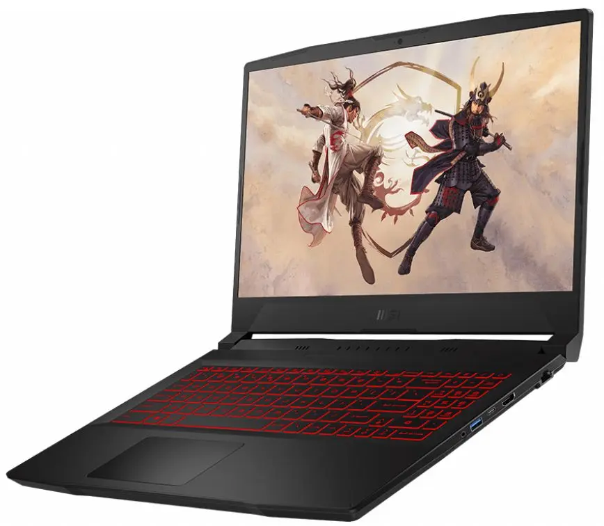 Laptop MSI Katana GF66 12UC Intel Core i5-12500H 16GB DDR4/512GB SSD (Black)