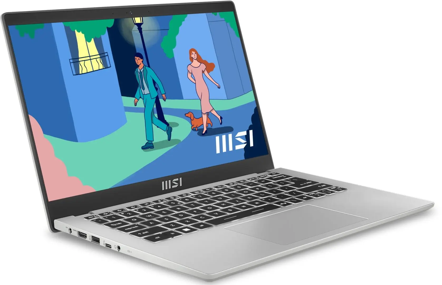 Ноутбук MSI Modern 14 C11M-229PL Intel Core i5-1155G7 16GB DDR4/512GB SSD W11Home (Urban Silver)