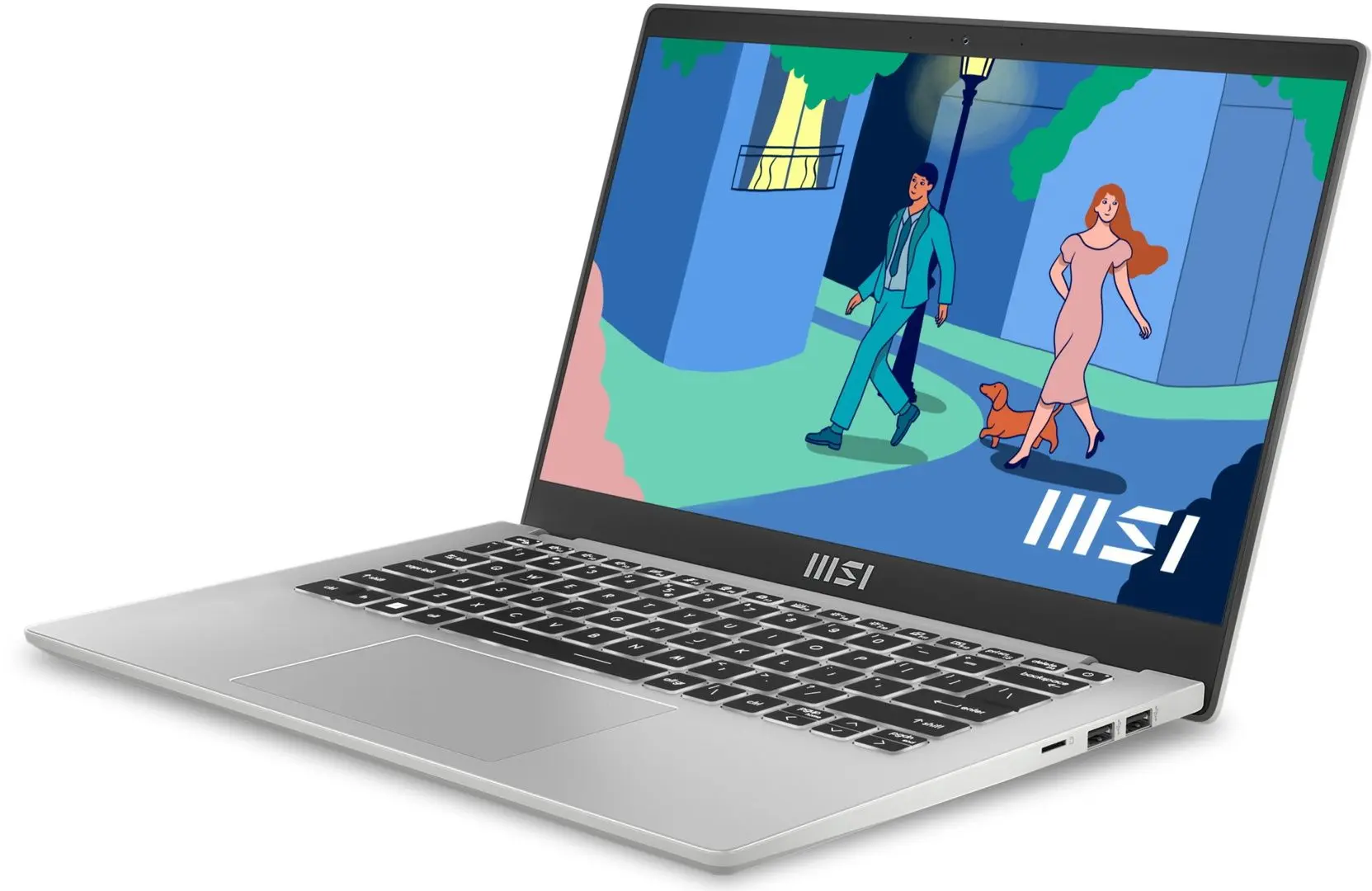 Ноутбук MSI Modern 14 C11M-229PL Intel Core i5-1155G7 16GB DDR4/512GB SSD W11Home (Urban Silver)