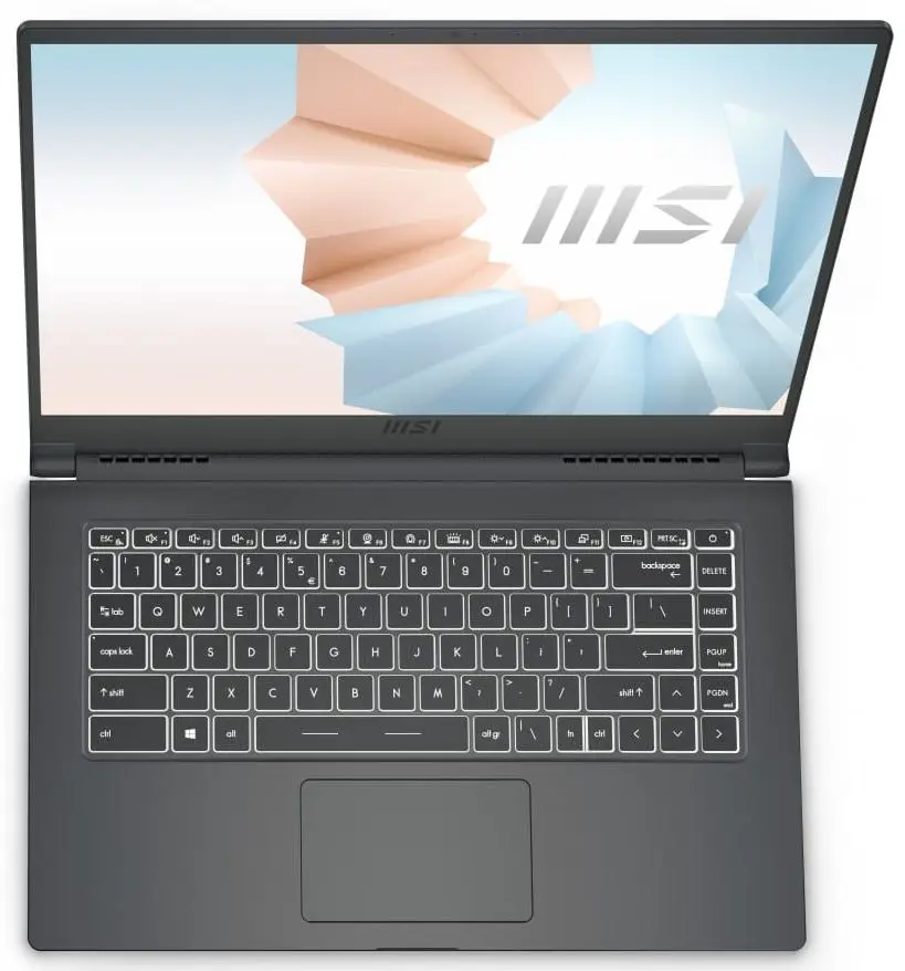 Ноутбук MSI Modern 15 A11MU-1041PL Intel Core i5-1155G7 16GB DDR4/1TB SSD (Grey) - 2