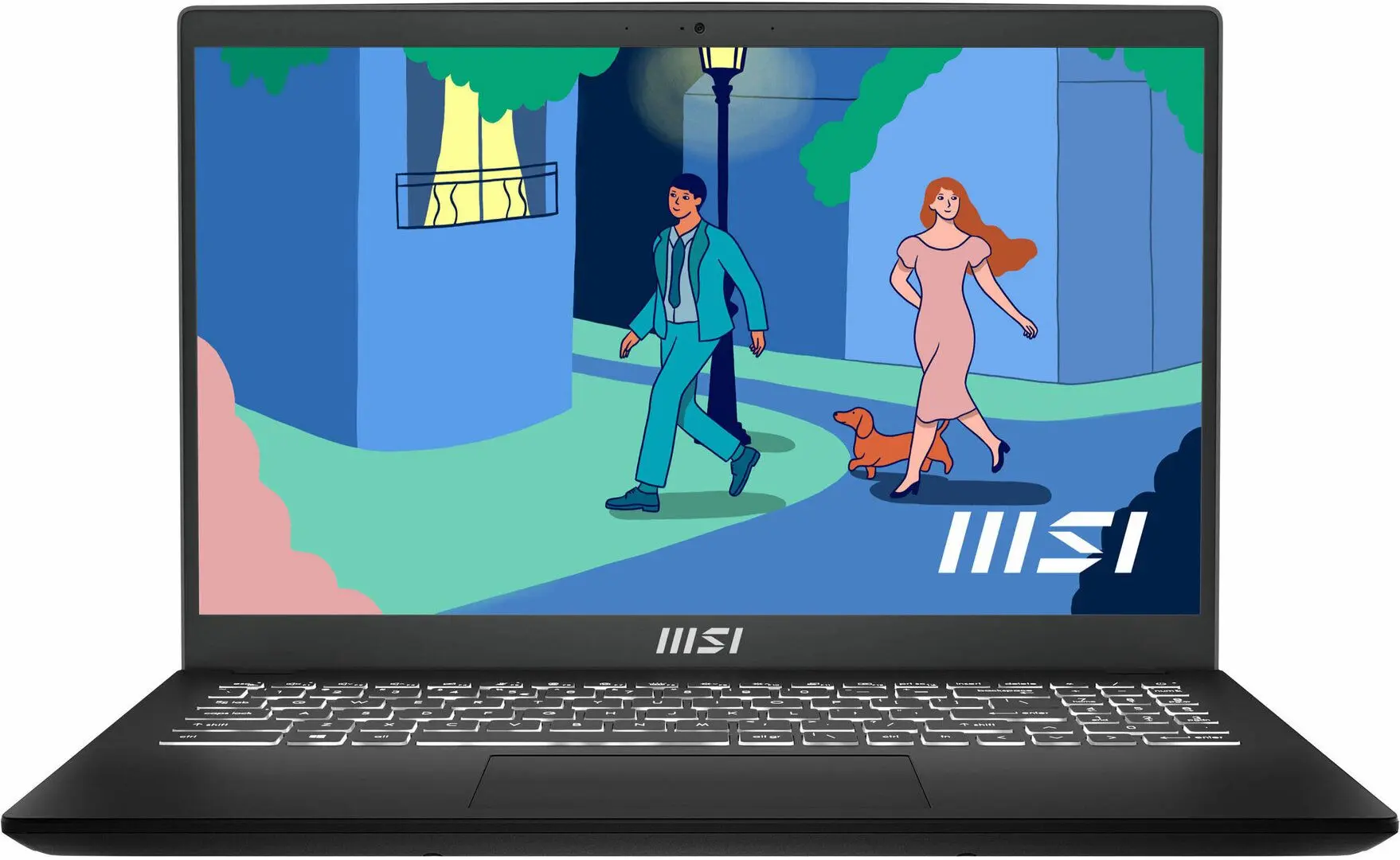 Laptop MSI Modern 15 B7M-052PL AMD Ryzen 7 7730U 16GB DDR4/512GB SSD W11Home (Classic Black)