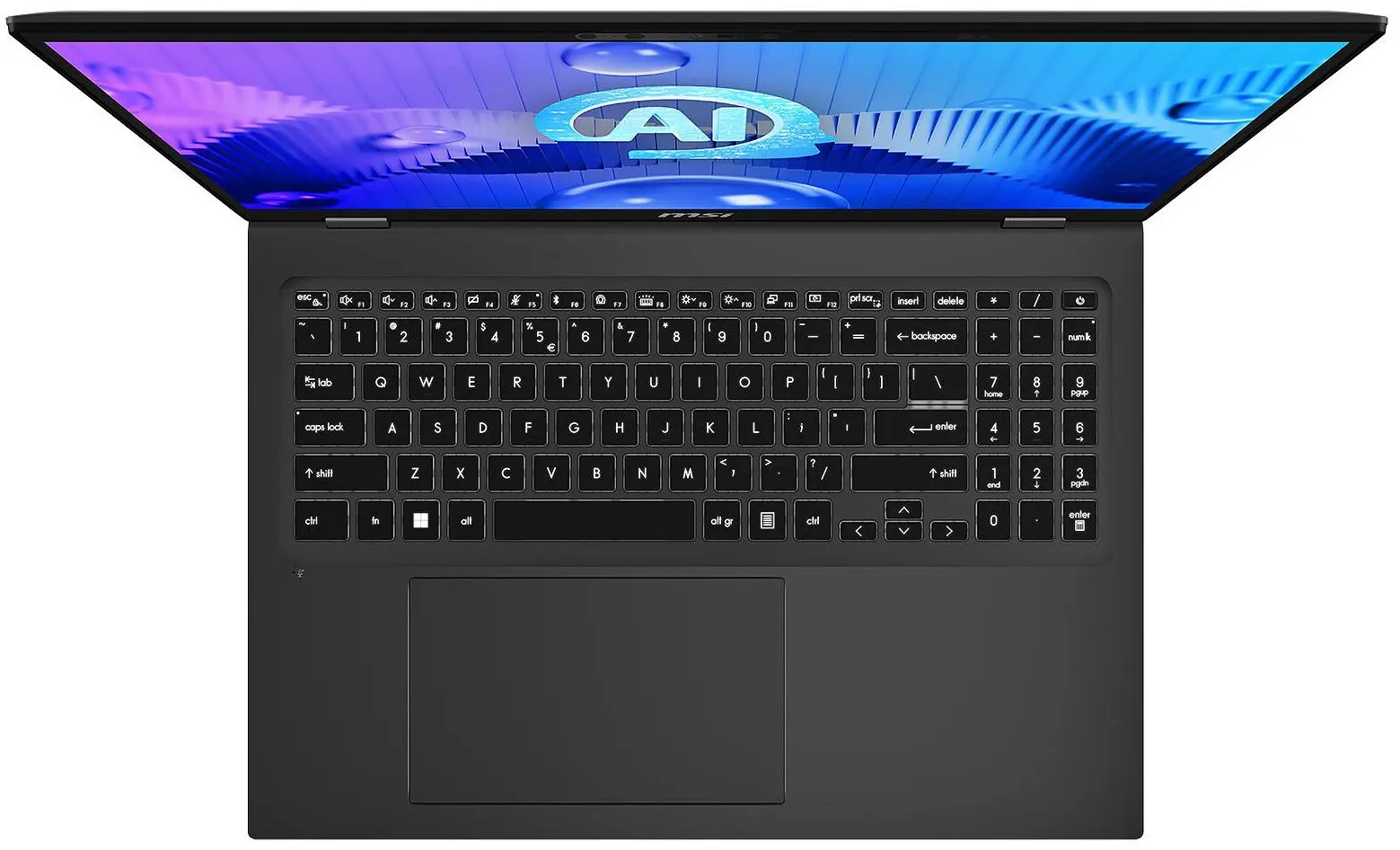 Ноутбук MSI Prestige 16 AI Studio B1VFG Intel Core Ultra 7 155H 32GB DDR5/1TB SSD W11H (Stellar Gray) - 2