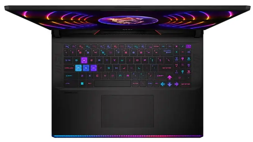 Ноутбук MSI Raider GE78 HX 13VI-246PL Intel Core i9-13980HX 32GB DDR4/1TB SSD W11H (Black)