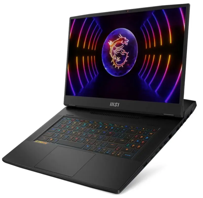 Laptop MSI Titan GT77 HX 13VI-048PL Intel Core i9-13980HX 64GB DDR4/4TB SSD W11Home (Black)