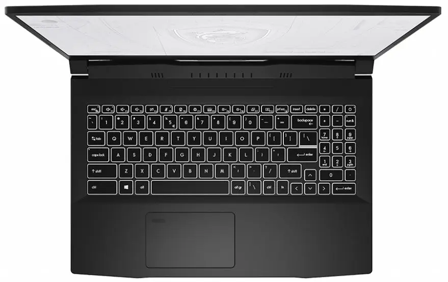 Laptop MSI WF66 11UI Intel Core i7-11800H 16GB DDR4/512GB SSD (Black)