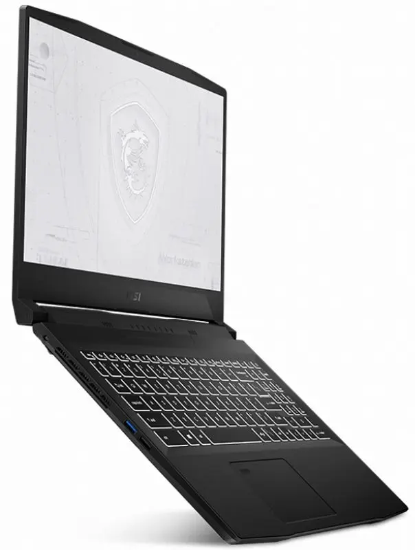 Laptop MSI WF66 11UI Intel Core i7-11800H 16GB DDR4/512GB SSD (Black)