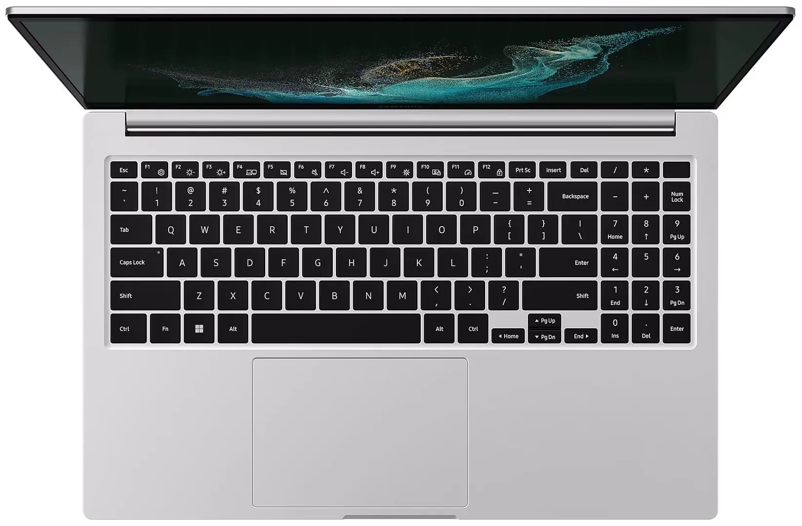 Ноутбук Samsung Galaxy Book2 NP750X Intel Core i3-1115G4 8GB DDR4/256GB SSD (Silver) - 3