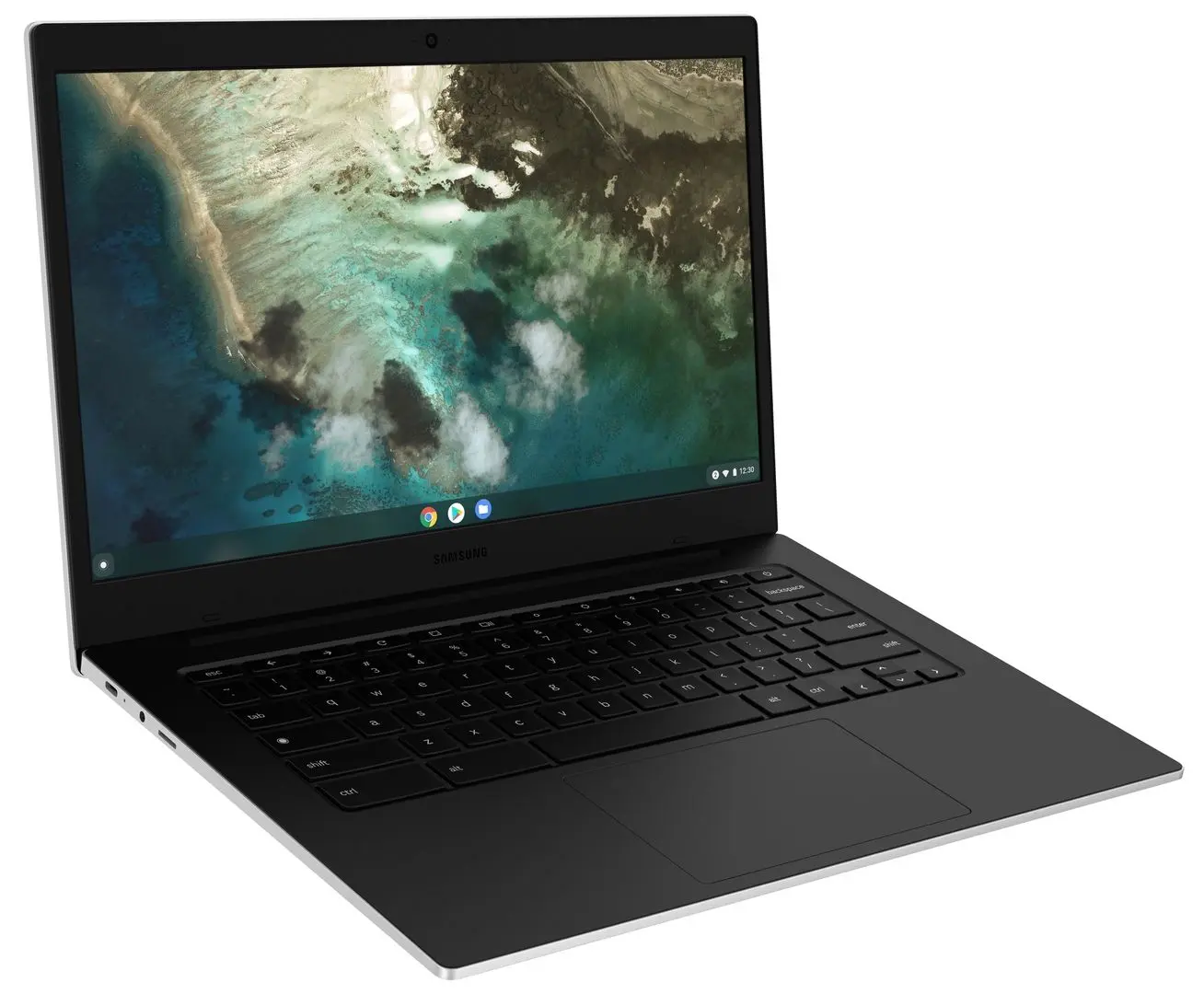 Laptop Samsung Galaxy Chromebook Go Intel Celeron N4500 4GB DDR4/64GB eMMC (Silver)